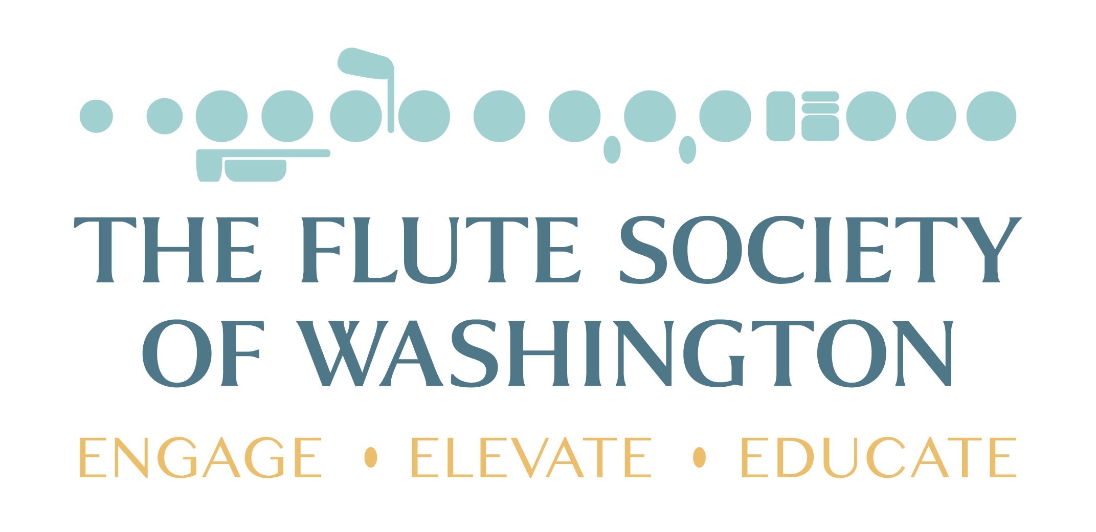 The Flute Society of Washington logo